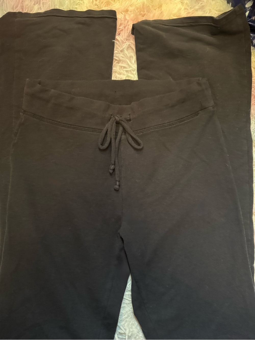 Alo Yoga Sway Bootcut Sweatpants - Black - Size Small